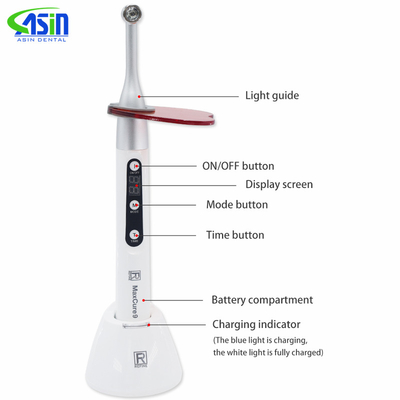 Resin High Power Dental Large Range LED Curing Light Intensity 2300-2500mW/cm2